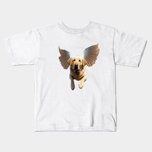 Flying labrador Kids T-Shirt